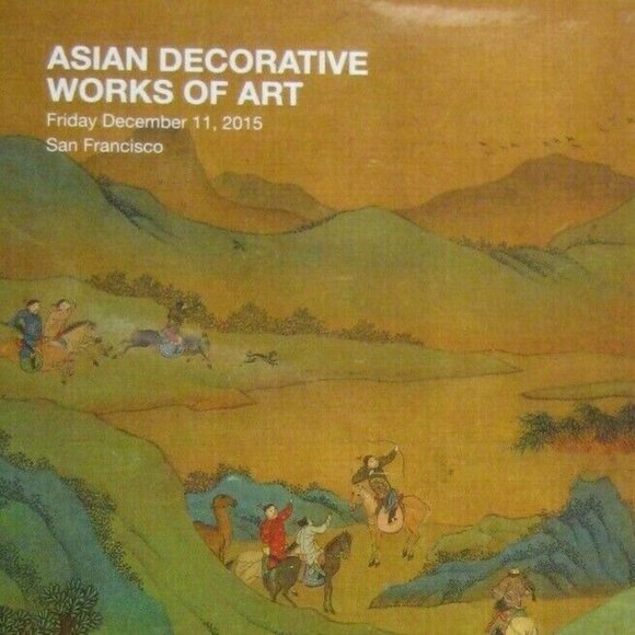 Bonhams Auction Catalog 2015 San Francisco Asian Decorative Arts 22511 - Picture 2 of 9